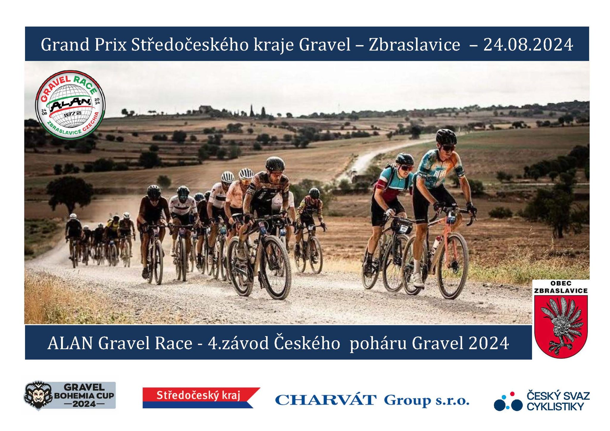 Jsme sponzorem cyklozávodu Grand Prix Středočeského kraje Gravel